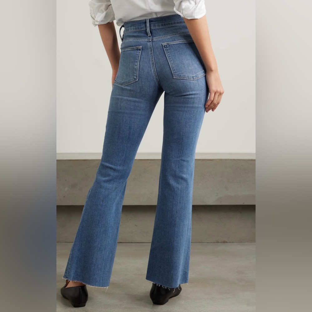 Frame Denim Le Easy Flare Jeans - Picture 14 of 16
